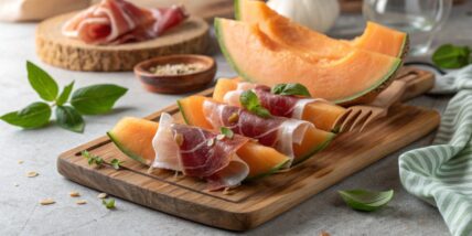 prosciutto with melon