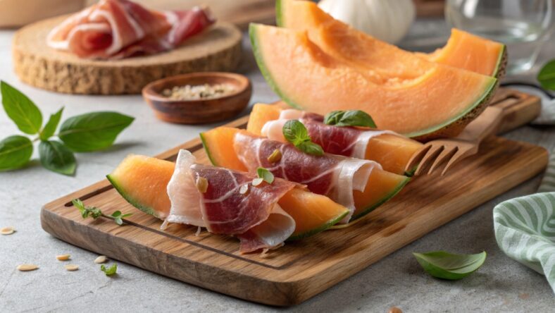 prosciutto with melon