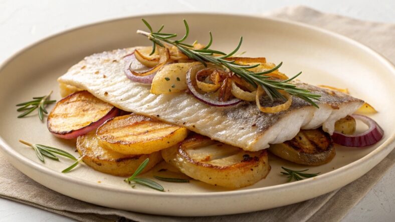 Baked Fish with Potatoes