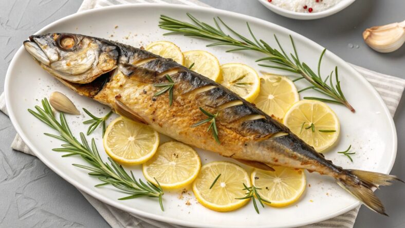 Baked Mackerel