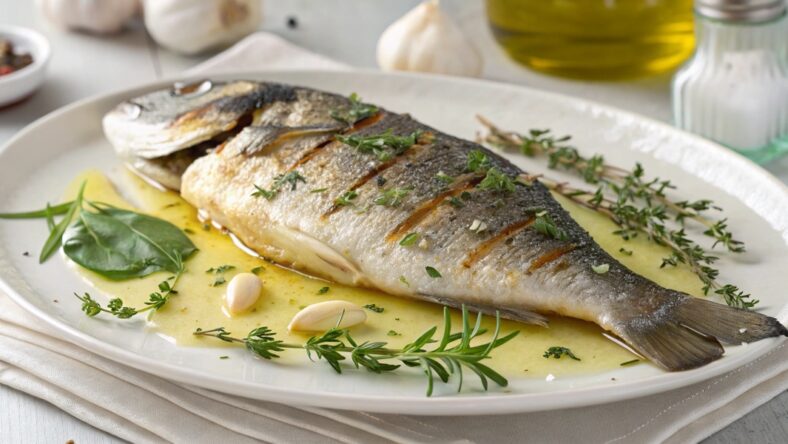 Baked Sea Bream