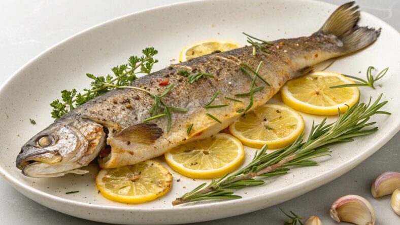 Baked Trout