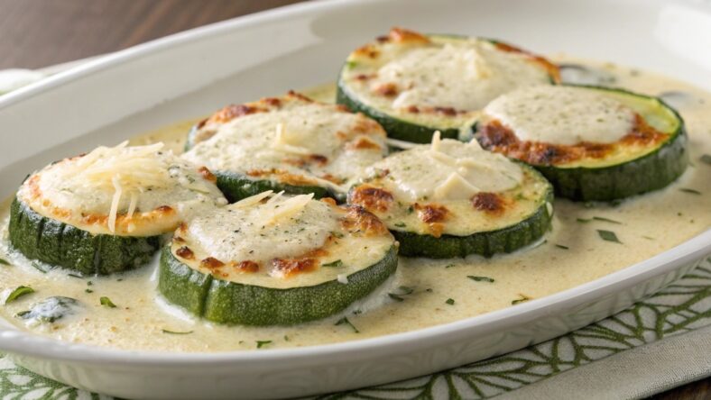 Baked Zucchini with Cheese