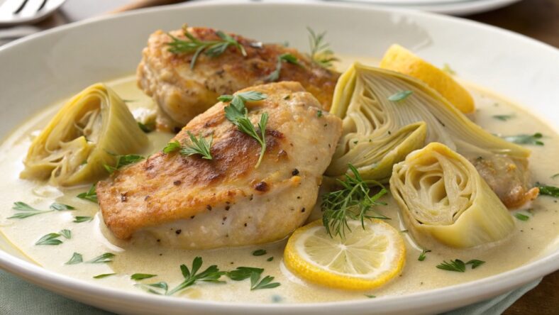 Chicken with Artichokes