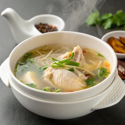 Double-Boiled Chicken Soup