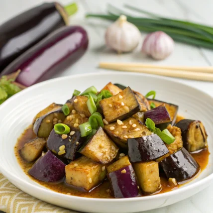 Eggplant in Garlic Sauce