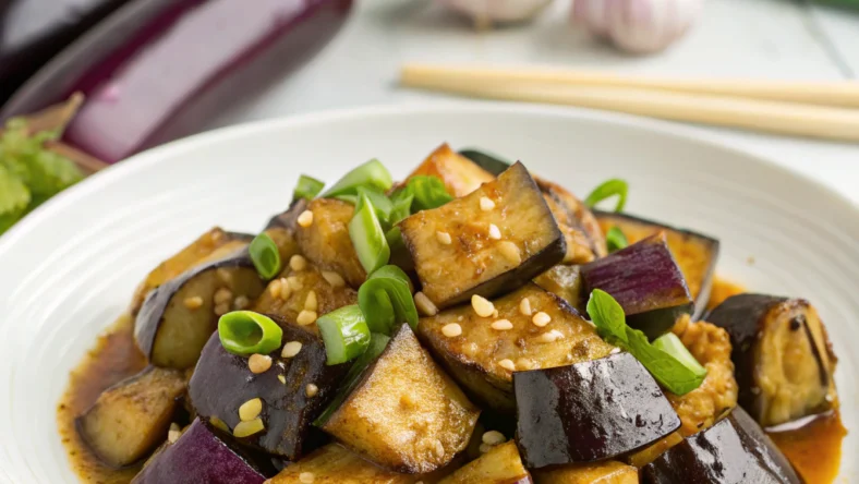 Eggplant in Garlic Sauce