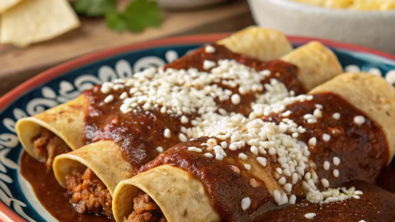 Enchiladas de Mole