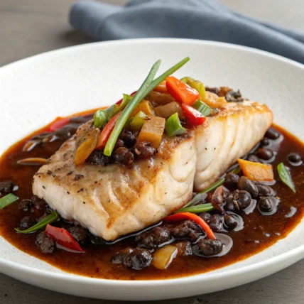 Fish Fillet in Black Bean Sauce