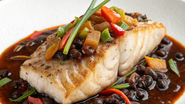 Fish Fillet in Black Bean Sauce