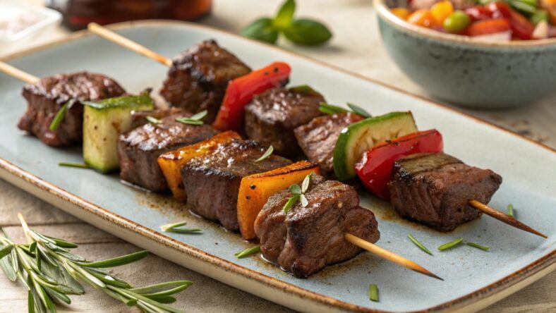 Grilled Beef Skewers