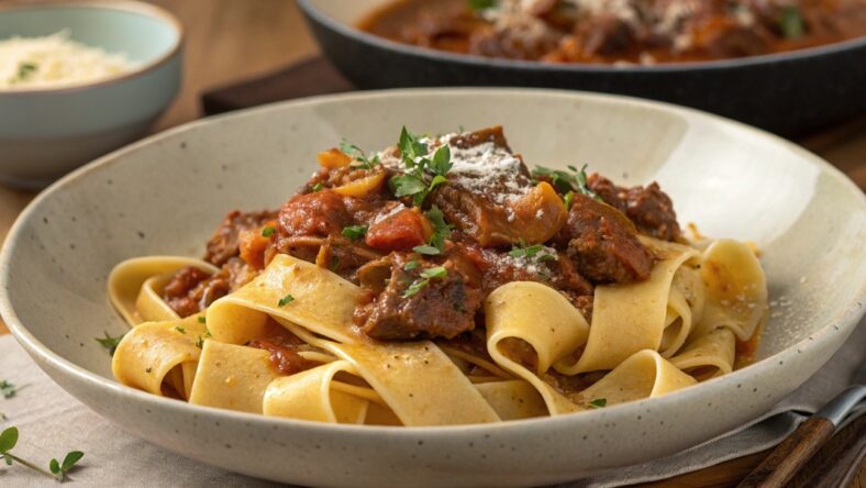 Lamb Ragu with Pappardelle