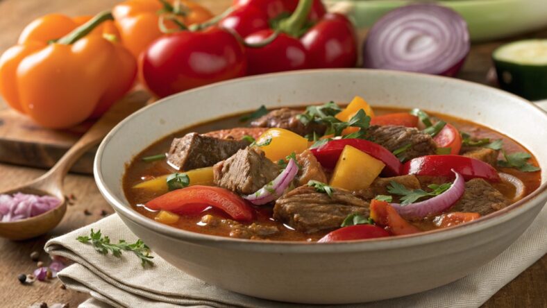 Lamb Stew with Peppers