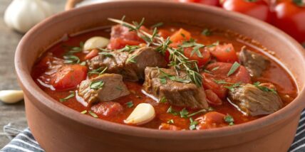 Lamb Stew with Tomatoes