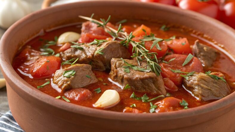 Lamb Stew with Tomatoes