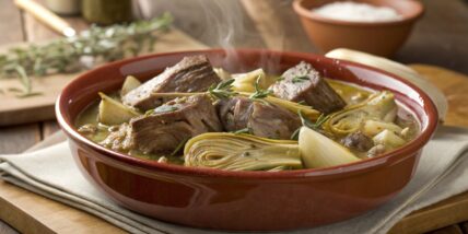 Lamb with Artichokes