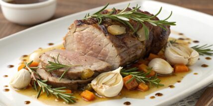 Lamb with Rosemary and Garlic