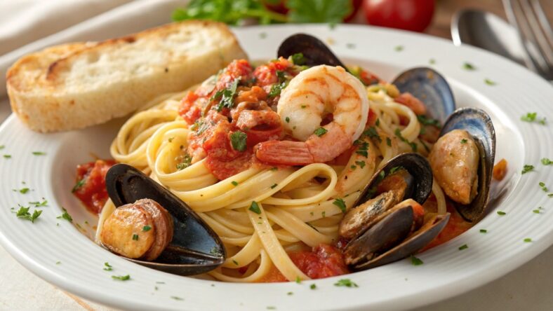 Linguine with Seafood