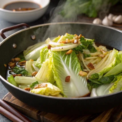 Napa Cabbage Stir-Fry