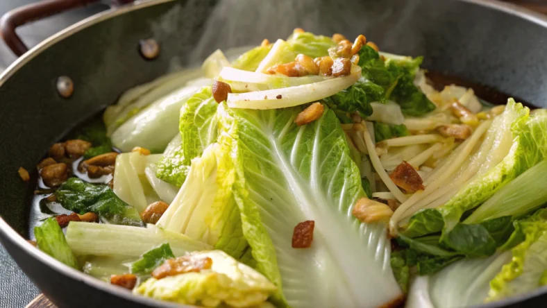Napa Cabbage Stir-Fry