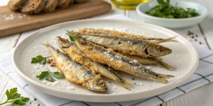 Pan-Fried Anchovies