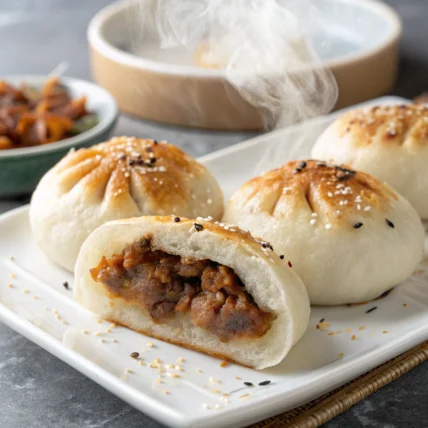 Pan-Fried Pork Buns