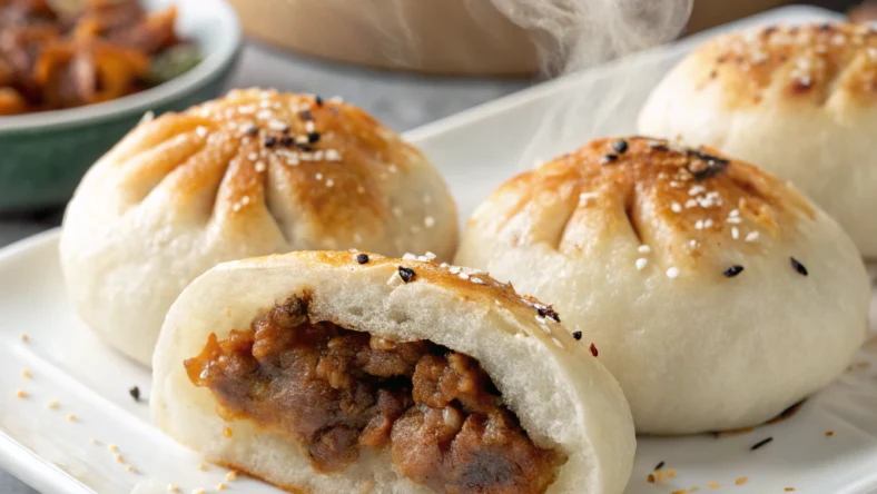 Pan-Fried Pork Buns