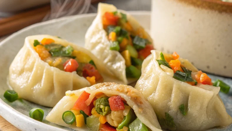 Pan-Fried Vegetable Dumplings