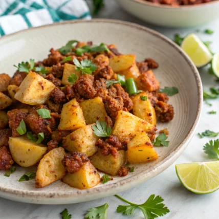 Papas con Chorizo