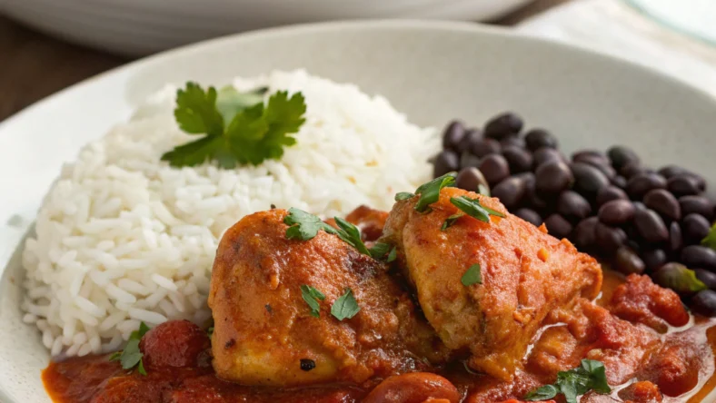 Pollo en Salsa Roja