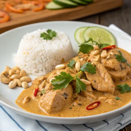 Pollo Encacahuatado