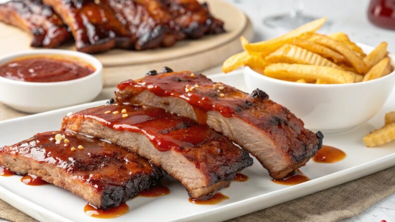 Pork Ribs with Barbecue Sauce