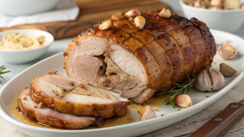 Pork Roast with Garlic