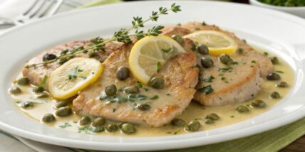 Pork Scaloppine with Capers