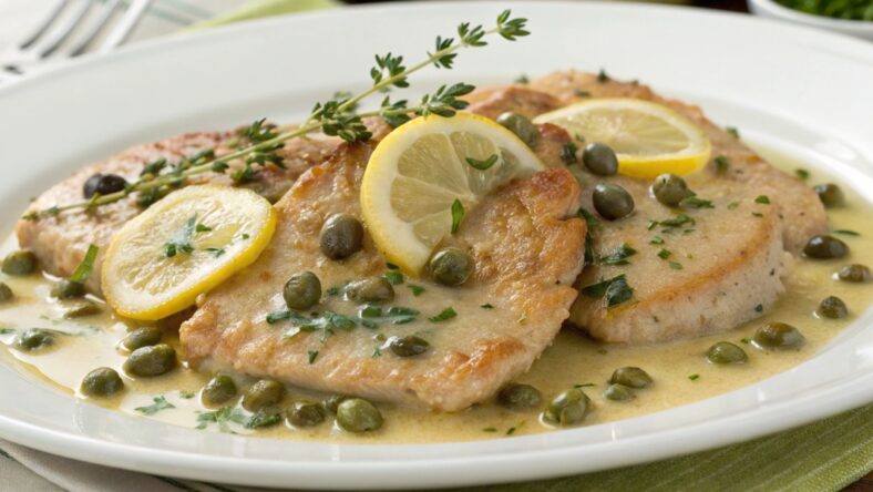 Pork Scaloppine with Capers