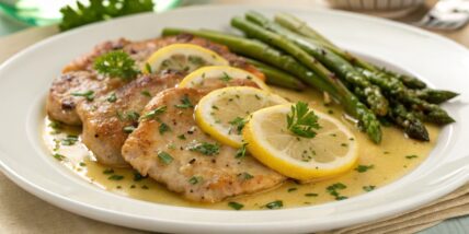 Pork Scaloppine with Lemon