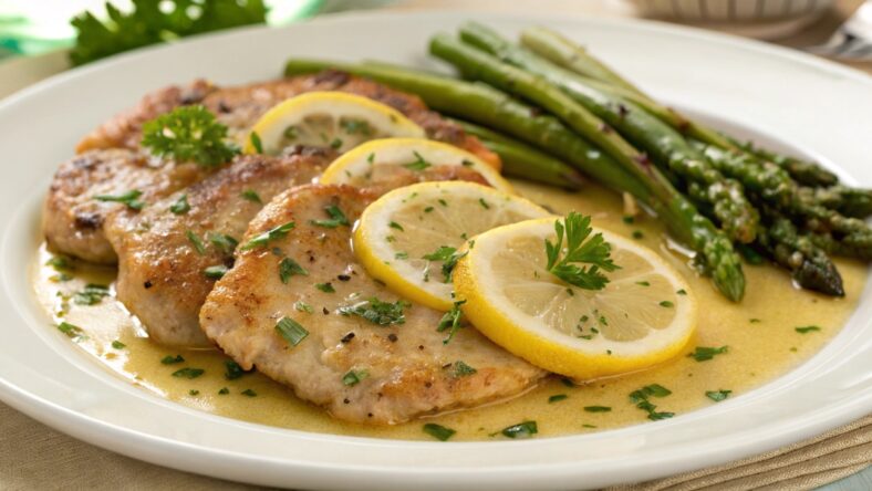 Pork Scaloppine with Lemon