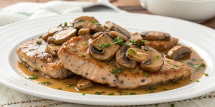 Pork Scaloppine with Marsala