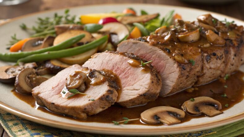 Pork Tenderloin with Marsala