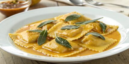 Ravioli with Pumpkin