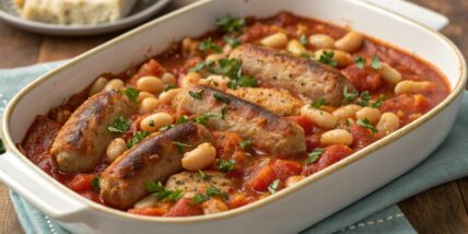 Sausage and Bean Casserole