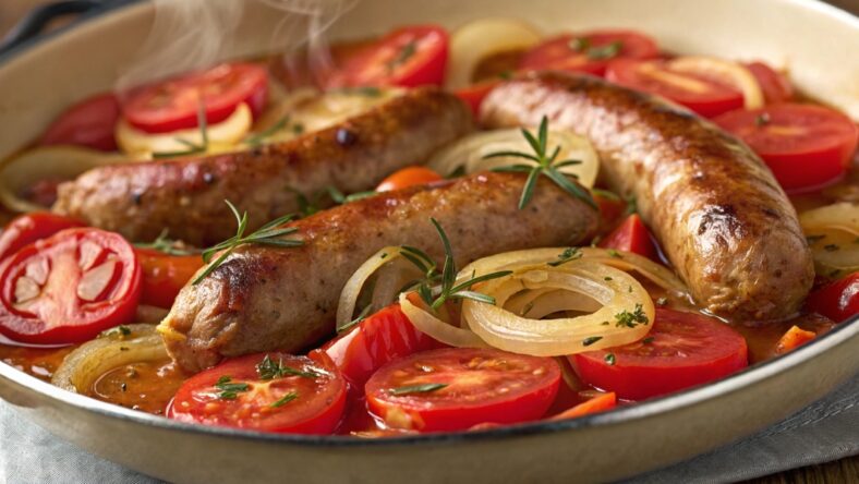 Sausages with Tomato and Fennel