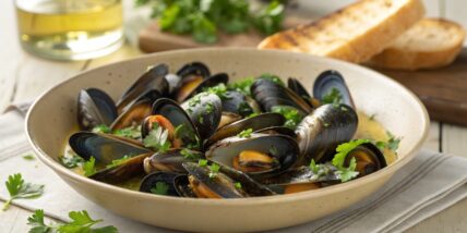 Sautéed Mussels