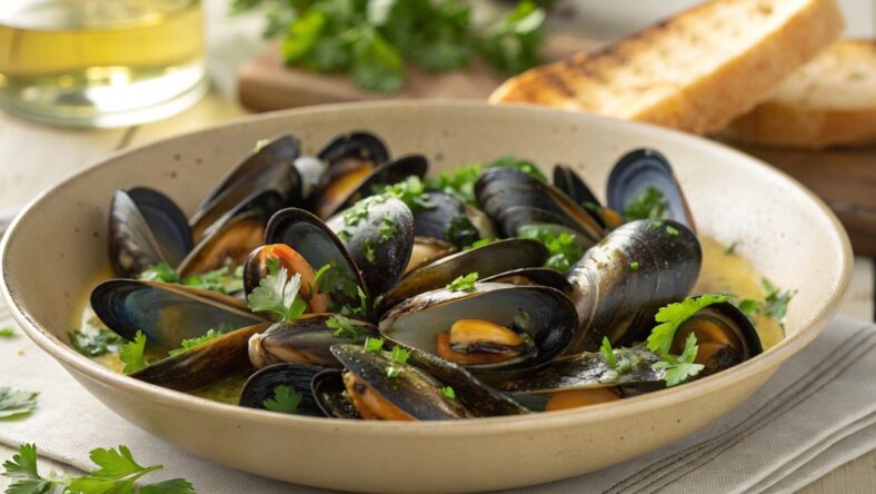 Sautéed Mussels