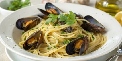 Spaghetti with Mussels