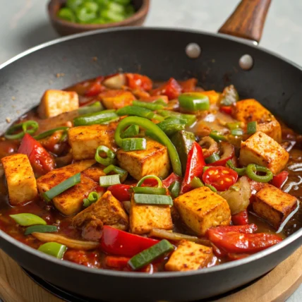 Spicy Tofu Stir-Fry