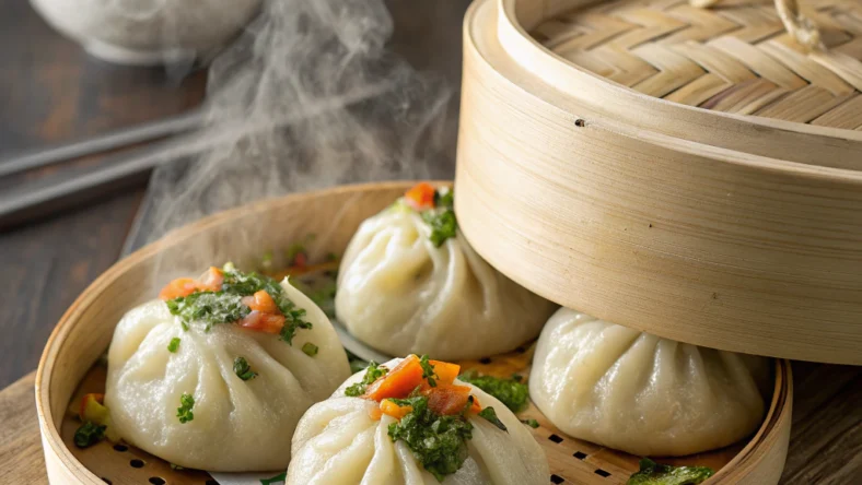 Steamed Vegetable Dumplings