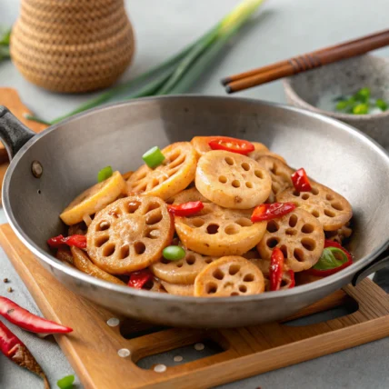 Stir-Fried Lotus Root