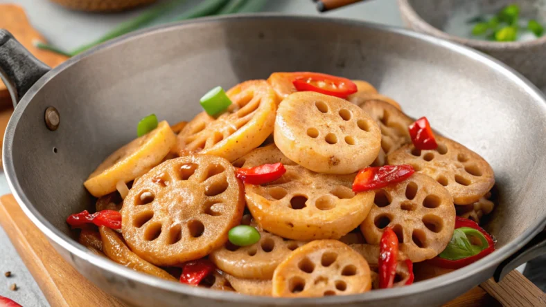 Stir-Fried Lotus Root