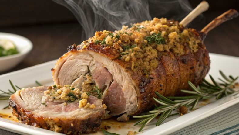 Stuffed Lamb Breast